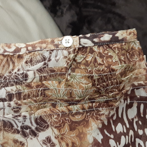 Liz Claiborne Sheer Button Down Attached Tank - Picture 6 of 15